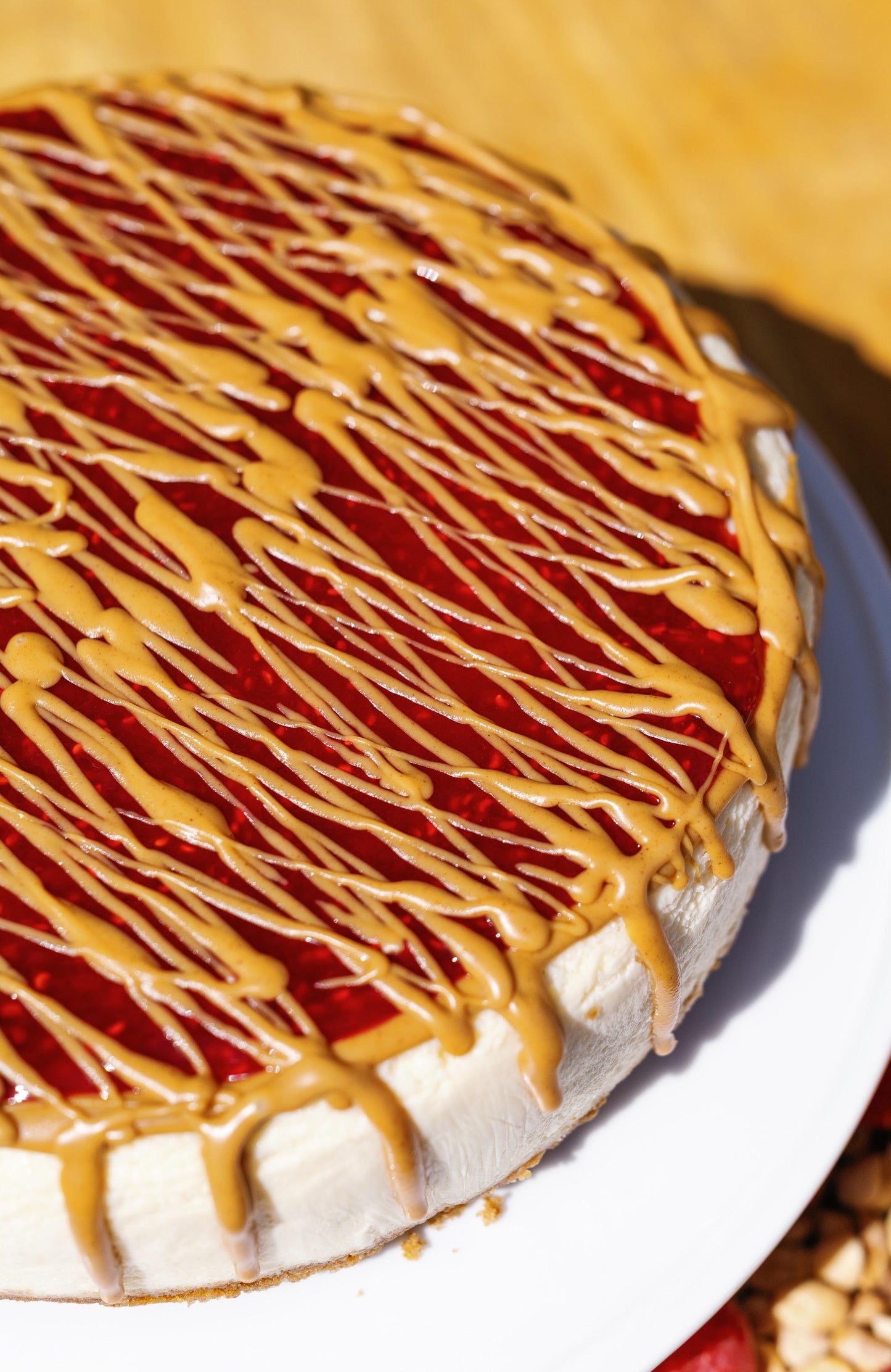 Seasonal Cheesecake PB & J