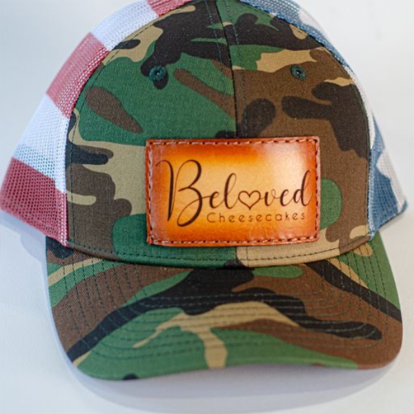 Beloved Cheesecakes Camo Patriot Hat