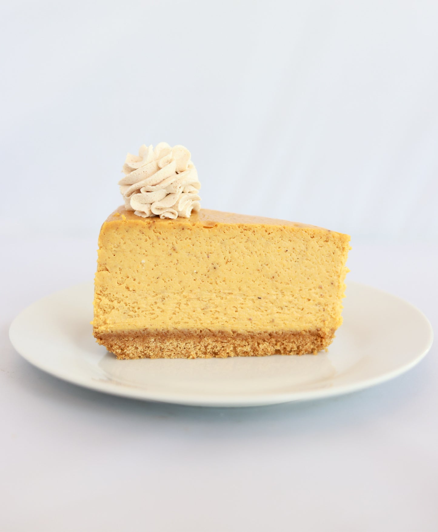 Seasonal Pumpkin Cheesecake - Single Slice