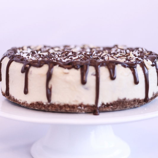 Seasonal Cheesecake - Almond Joy