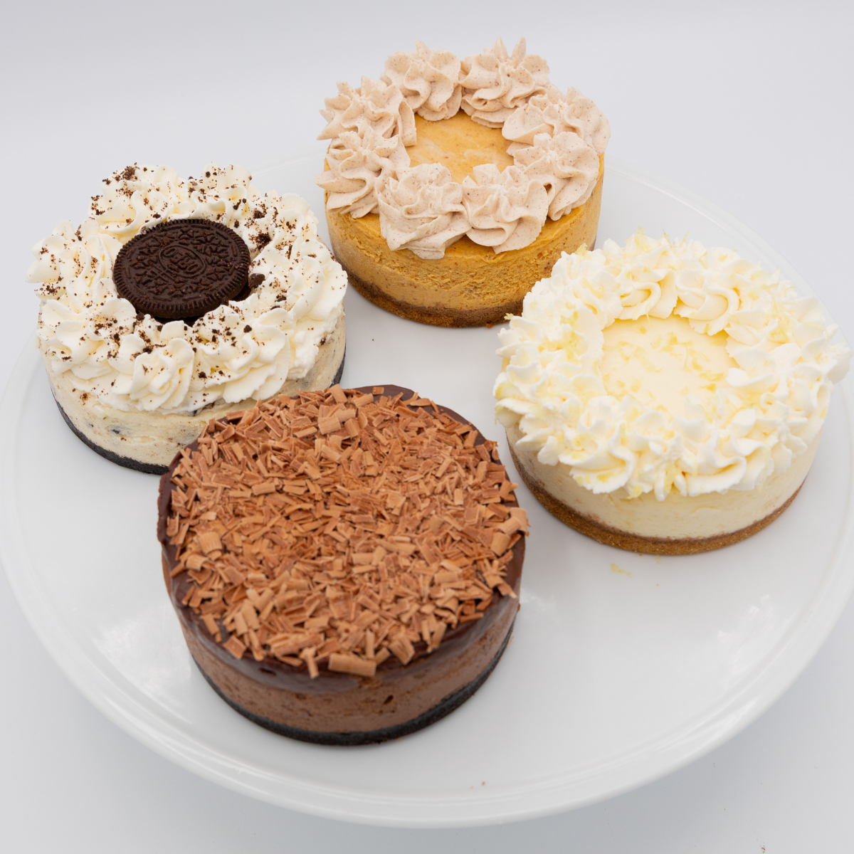 Bakers Choice Mini Cheesecakes 4" (Pack of 4)