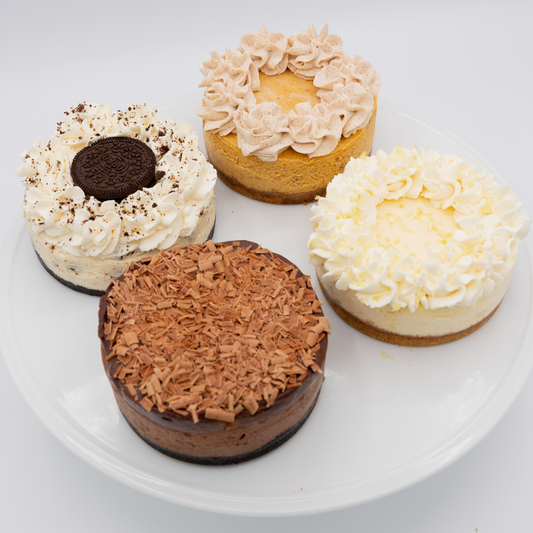 Bakers Choice Mini Cheesecakes 4" (Pack of 4)