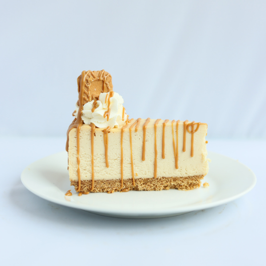 Seasonal Biscoff Cheesecake - Single Slice