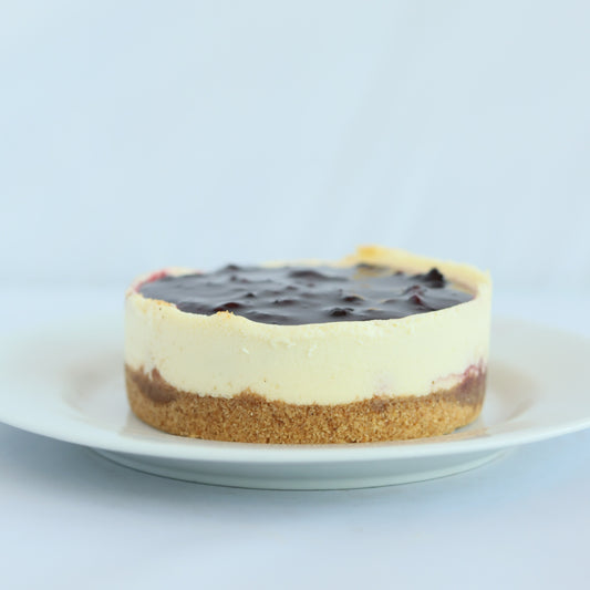 Seasonal Marionberry Mini Cheesecake