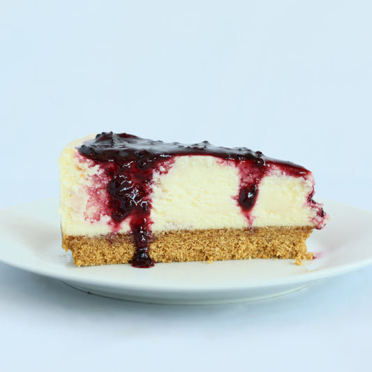 Seasonal Marionberry Cheesecake - Single Slice