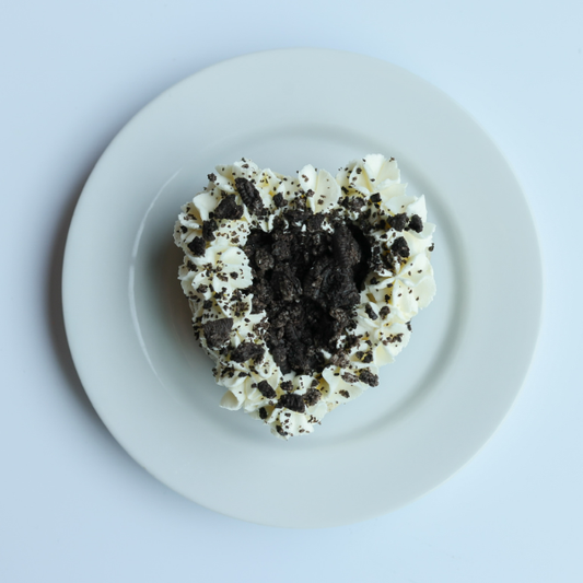 Oreo Mini Heart Cheesecake