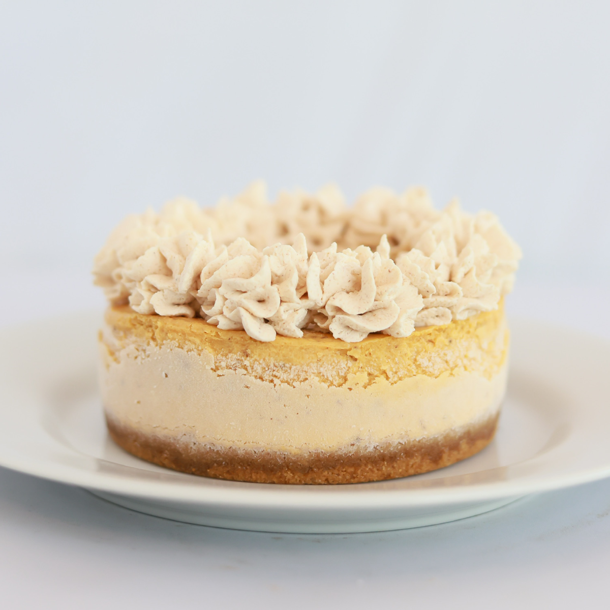 Seasonal Pumpkin Mini Cheesecake