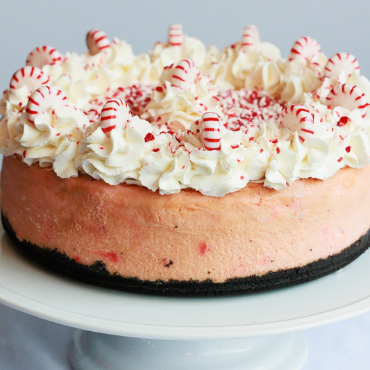 Seasonal Cheesecake - White Chocolate Peppermint